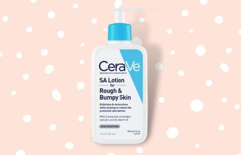 CeraVe SA Lotion for Rough & Bumpy Skin - Best Body Lotions for Acne-Prone Skin