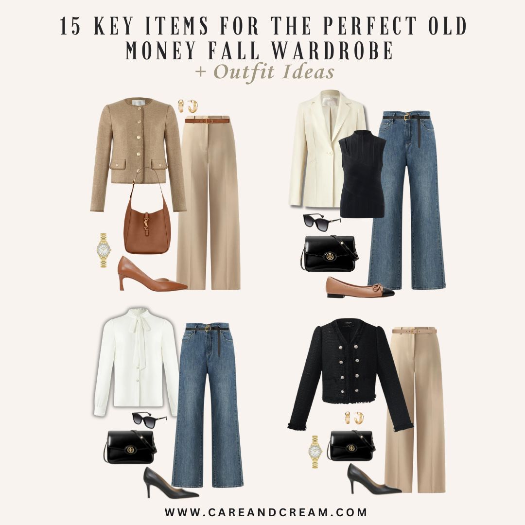 15 Key Items For The Perfect Old Money Fall Wardrobe Outfit Ideas